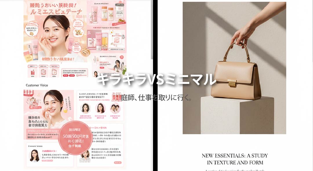 キラキラVSミニマル